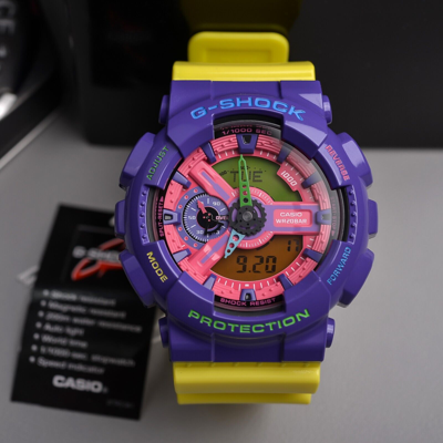 Pre-owned Casio Men's G-shock Ga-110hc-6a Brand 100% Authentic Fedex Shipping