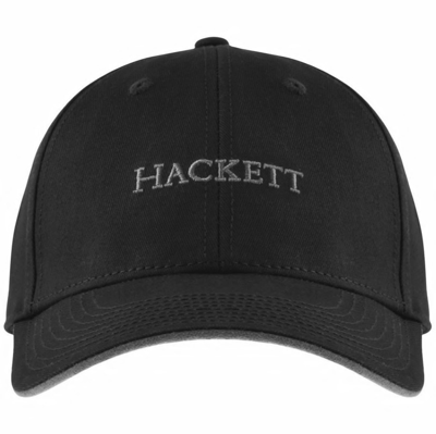Shop Hackett London Classic Logo Cap Black