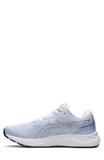 Shop Asics Gel-excite 9 Trainer Sneaker In White/ Pure Silver