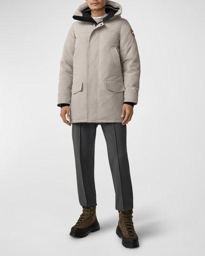 Shop Canada Goose Men's Langford Down Parka In Limestone