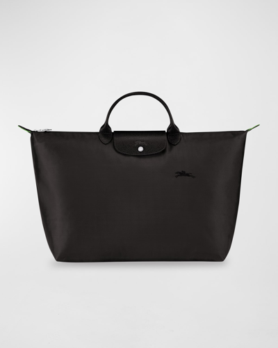 Shop Longchamp Le Pliage Large Travel Tote Bag In Black