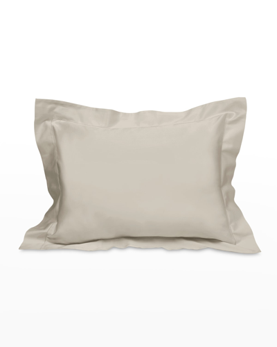 Shop Signoria Firenze Nuvola Sateen Sham In Pearl