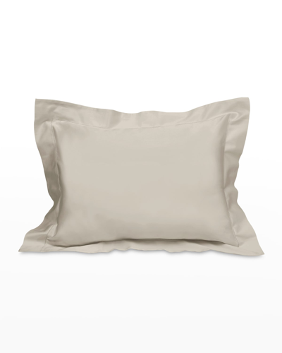 Shop Signoria Firenze Nuvola Sateen Sham In Pearl