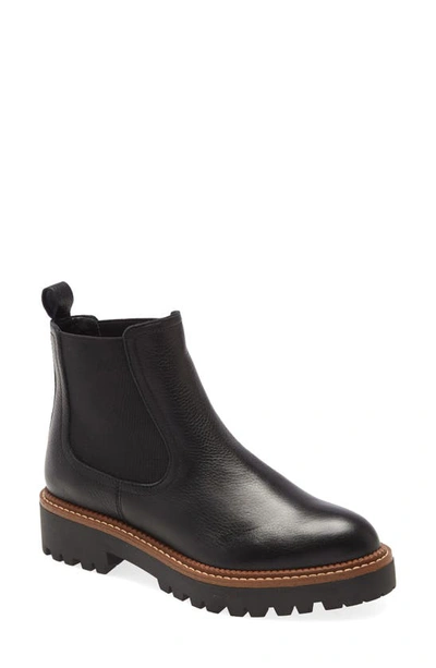 Caslon Miller Water Resistant Chelsea Boot In Black