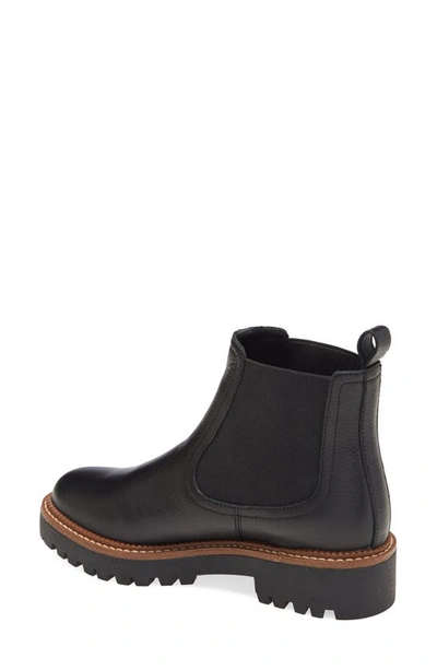 Caslon Miller Water Resistant Chelsea Boot In Black