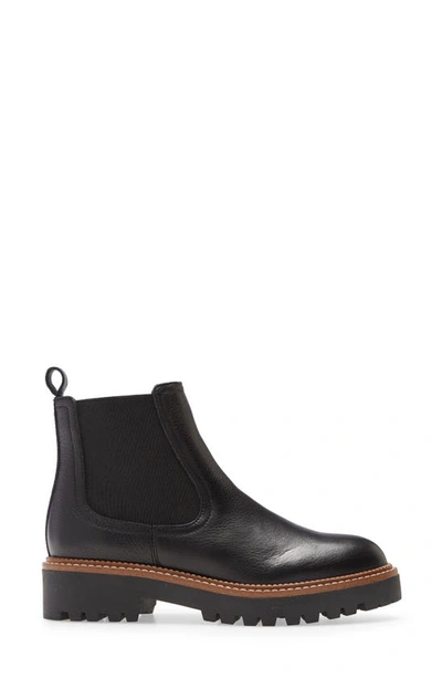Caslon Miller Water Resistant Chelsea Boot In Black
