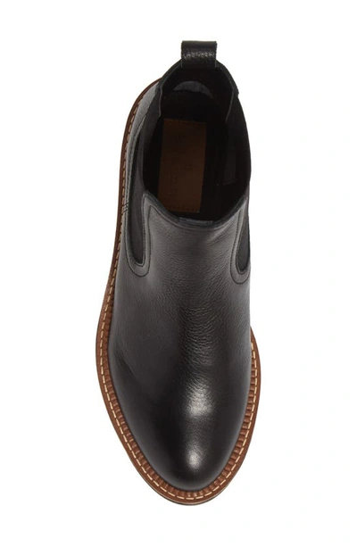 Caslon Miller Water Resistant Chelsea Boot In Black
