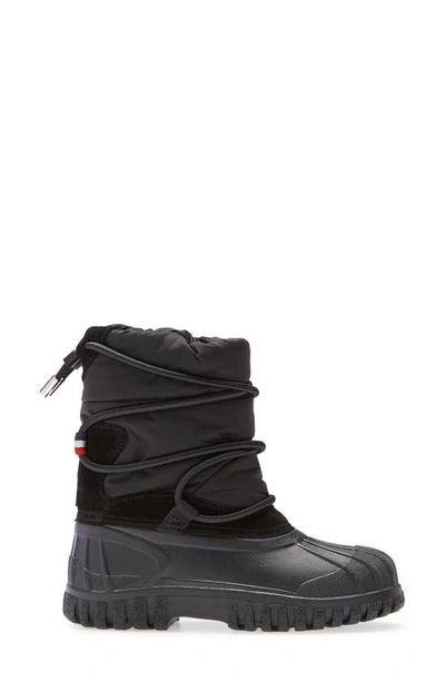 Shop Moncler Chris Faux Fur Lined Waterproof Snow Boot In 999 Black
