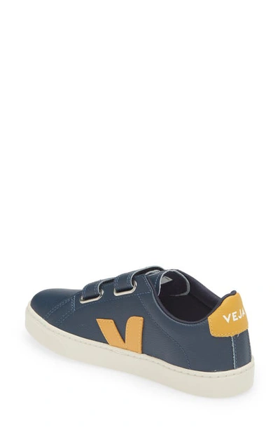 Shop Veja Kids' Esplar Sneaker In Nautico Moutarde