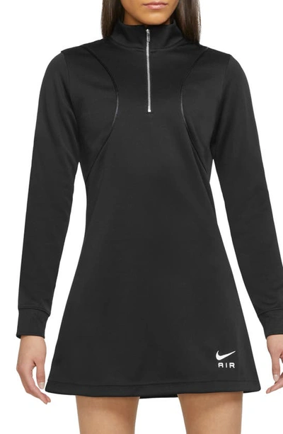 Nike Sportswear Air Long Sleeve Dress In Black ModeSens