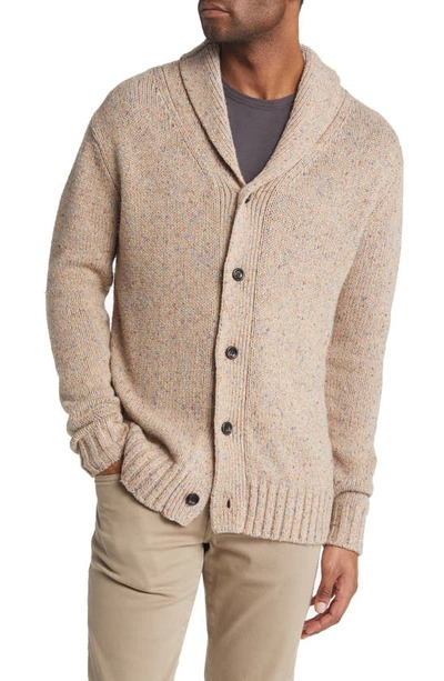 Shop Rails Corden Tweed Cardigan In Oatmeal Speckle