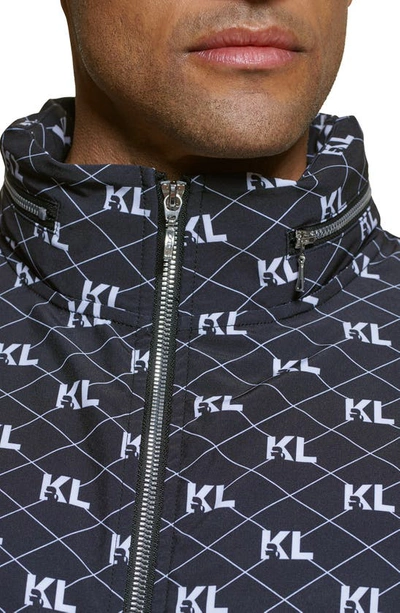 Karl Lagerfeld KI Monogram Bomber Jacket - Farfetch