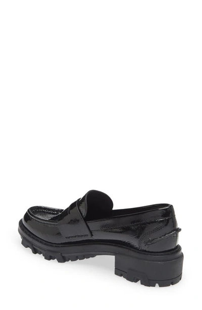 Shop Rag & Bone Shiloh Loafer In Black Leather