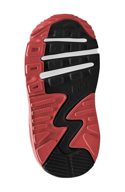 Shop Nike Kids' Air Max 90 Sneaker In Sesame/ Black/ Red Clay/ Sail