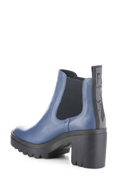 Shop Fly London Tope Chelsea Boot In Denim Dublin