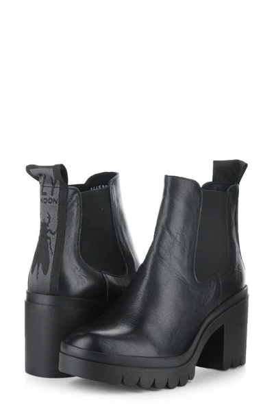 Shop Fly London Tope Chelsea Boot In Black Dublin
