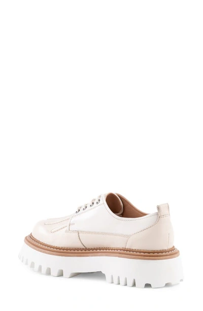 Shop Seychelles Silly Me Lug Loafer In White/ Cream