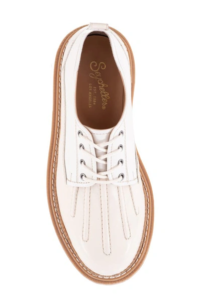 Seychelles Silly Me Lug Loafer In White/ Cream