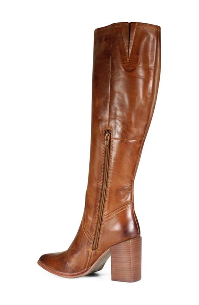 Shop Diba True True Do Knee High Boot In Cognac Leather