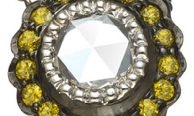 Shop Sethi Couture True Romance Pendant Necklace In Green Diamond
