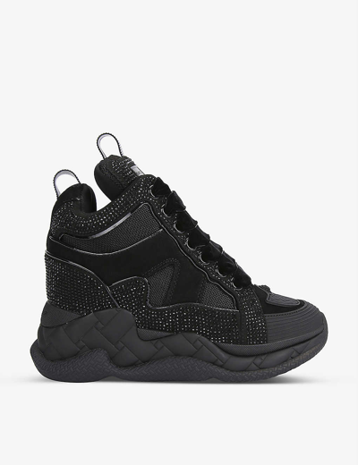 Kurt geiger wedge trainers sale