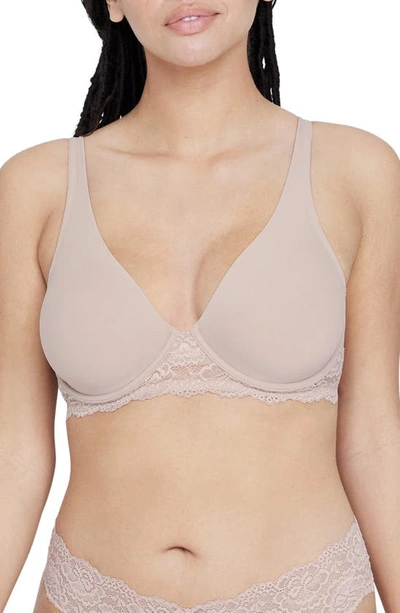 Shop Skarlett Blue Goddess Underwire Convertible Bra In Cashmere