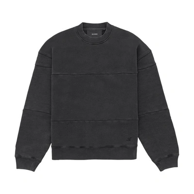 Shop Axel Arigato Fade Crew Neck Sweatshirt In Black