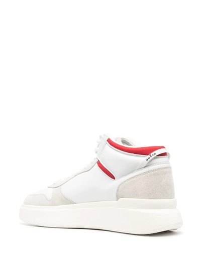 Hogan H580 - Mid-top Sneakers In Weiss