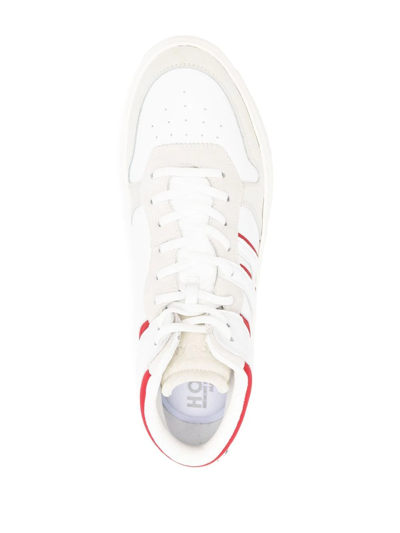 Hogan H580 - Mid-top Sneakers In Weiss