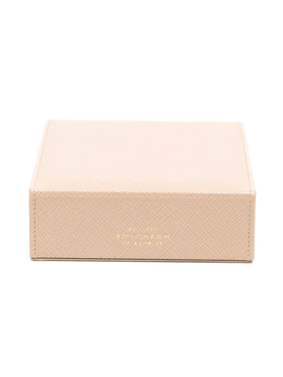 Smythson Schmuckschatulle Mit Klappe In Neutrals