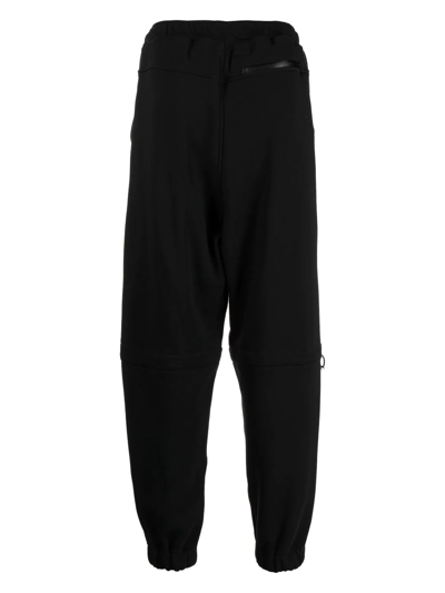 Niløs Graphic-print Track-pants In Black