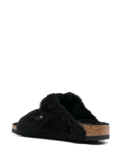 Birkenstock Arizona Big Buckle Narrow Sandal In Schwarz