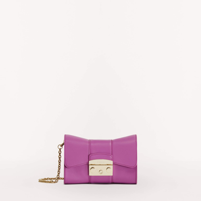 Shop Furla Metropolis Remix In Violet