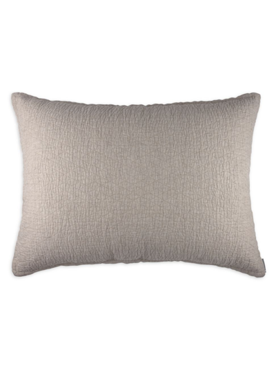 Shop Lili Alessandra Dawn Diamond Quilted Luxe Pillow In Natural