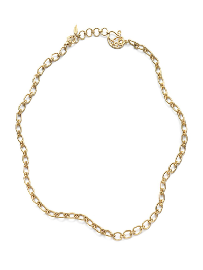 Shop Coomi Women's Antiquity 20k Yellow Gold & Diamond Chain Necklace