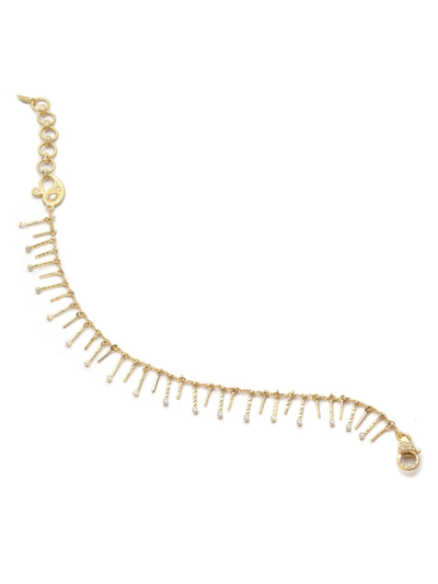 Shop Coomi Women's Spring 20k Yellow Gold & Diamond Chain Bracelet
