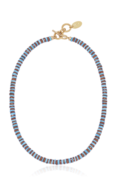 Lizzie Fortunato Women's Santo Necklace In Blue