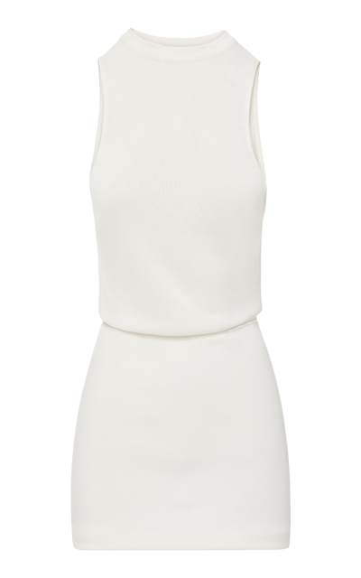 Shop Brandon Maxwell The Callum Dress In White