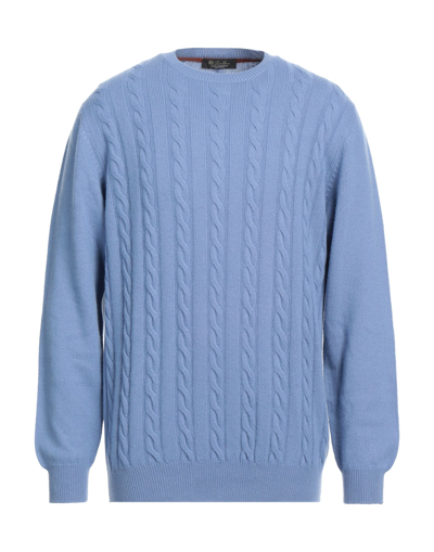 Shop Loro Piana Sweaters In Pastel Blue
