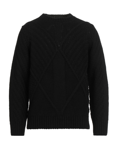 Shop Gaudì Man Sweater Black Size Xl Acrylic, Virgin Wool