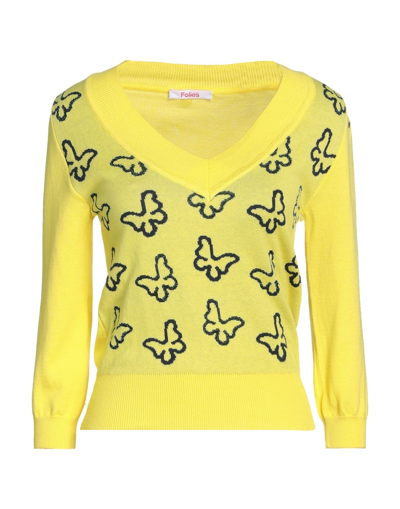 Shop Blugirl Blumarine Woman Sweater Yellow Size 4 Cotton