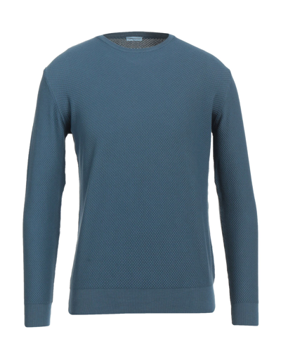 Shop Herman & Sons Sweaters In Pastel Blue