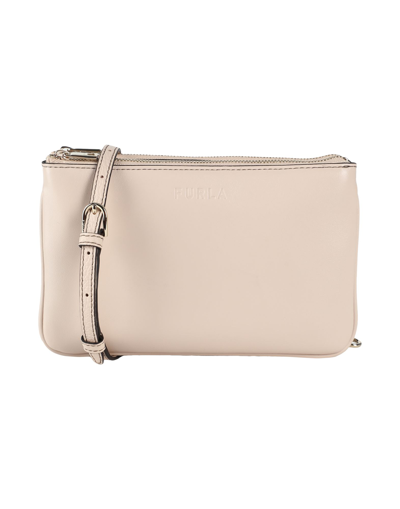 Shop Furla Miastella Mini Crossbody Woman Cross-body Bag Blush Size - Calfskin In Pink