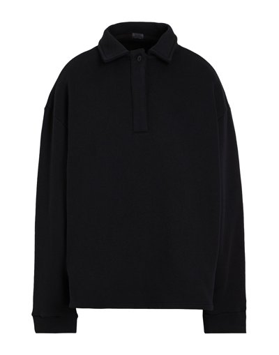 Shop 8 By Yoox La Polo Woman Sweatshirt Black Size L Organic Cotton