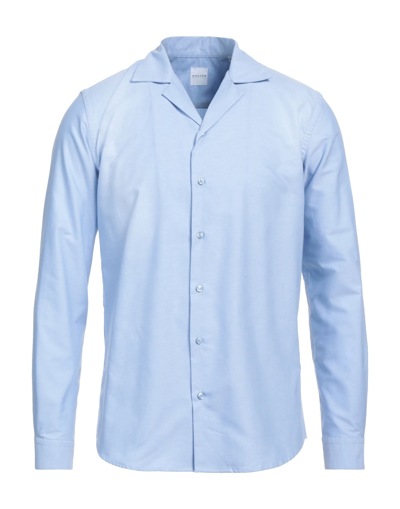 Shop Marsēm Man Shirt Sky Blue Size L Cotton, Polyester