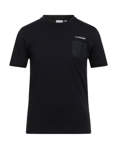 Shop Napapijri T-shirts In Black