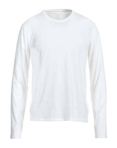 Shop Majestic Filatures Man T-shirt White Size M Cotton