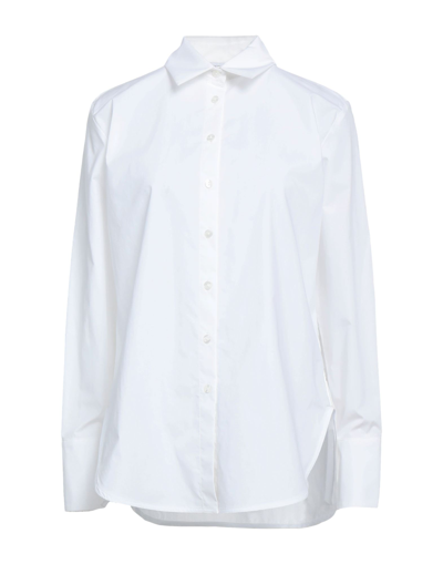 Shop Maria Vittoria Paolillo Mvp Woman Shirt White Size 6 Cotton