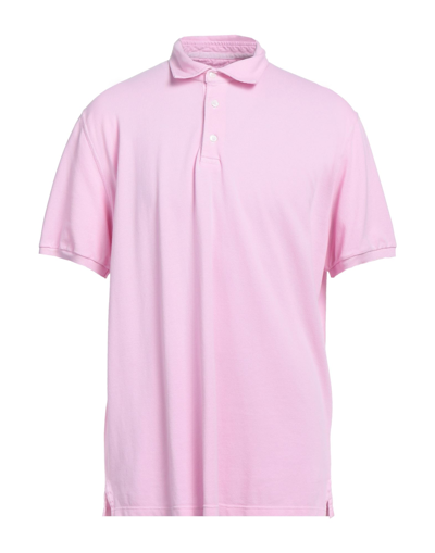 Shop Fedeli Polo Shirts In Pink