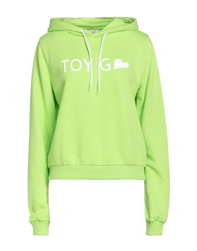 Shop Toy G. Woman Sweatshirt Acid Green Size L Cotton